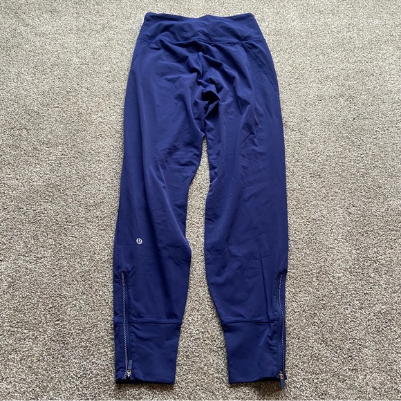 LULULEMON JOGGERS BLUE WOMENS SIZE 4 - Picture 3 of 12